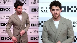 Nick Jonas Attended The Premiere Of The Good Half At Tribeca Festival  Nick Jonas