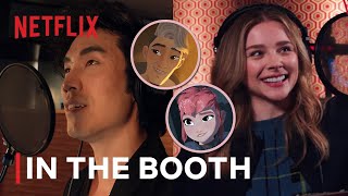 Chlo Grace Moretz Eugene Lee Yang and Riz Ahmed Doing the Voices for Nimona  Netflix
