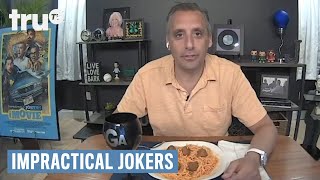 Impractical Jokers Dinner Party  Spaghetti and Busting Balls Clip  truTV