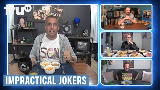 Impractical Jokers Dinner Party  The Time Joe Almost Died Clip  truTV