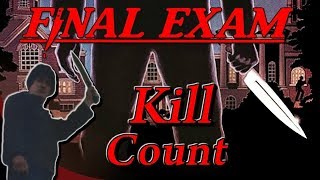 Final Exam 1981  Kill Count