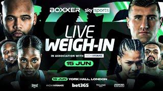 Frazer Clarke v Mariusz Wach LIVE WeighIn Results   Viddal Riley v Anees Taj 2  Sky Sports Boxing