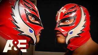 Dominik Mysterio Unveils His Fathers ICONIC Debut Outfit  WWEs Most Wanted Treasures  AE