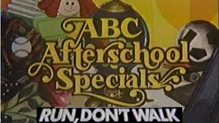 ABC Afterschool Specials  Run Dont Walk  WLS Channel 7 Complete Broadcast 351981 