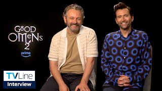 Good Omens 2x06  Michael Sheen and David Tennant React to THAT Finale Twist