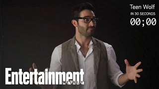Teen Wolf Tyler Hoechlin Explains The Series In 30 Seconds  Entertainment Weekly