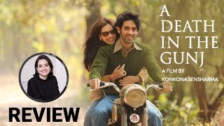 A Death In The Gunj  Movie Review  Anupama Chopra