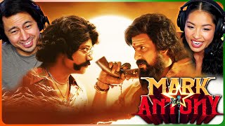 MARK ANTONY Teaser  Trailer REACTION Vishal  SJ Suryah  GV Prakash  Adhik  SVinod Kumar