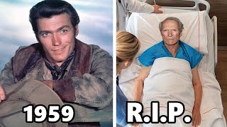 RAWHIDE 1959 Then and Now 2023  Clint Eastwood  Who Passed Away After 64 Years