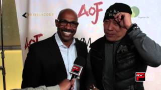 Michael Beach and Ron Yuan show their support for Will Yun Lee at Asians On Film