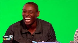 David Harewood I can balance a banknote on my nose  Would I Lie to You