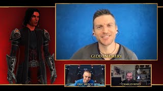 Gideon Emery Interview  SWTOR Livestream on March 18th 2021