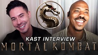 Asking Cole Young  Jax Briggs Mortal Kombat Movie Questions Lewis Tan  Mehcad Brooks Interview