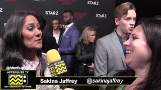 Sakina Jaffrey Interview  American Gods  Red Carpet
