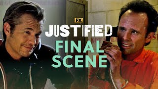 Raylan and Boyds Final Meeting  Scene  Justified  FX