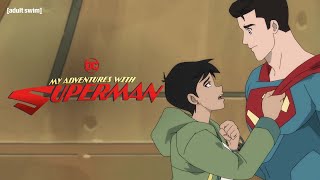 Clark Reveals His Identity to Lois  My Adventures with Superman  adult swim