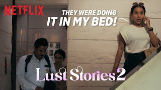 Tillotama Catches Amruta In Her Bed  Lust Stories 2  Netflix India