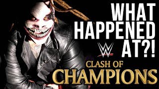 What Happened At WWE Clash Of Champions 2019