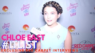Chloe East interviewed at the premiere of Jessica Darlings It List ITList