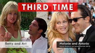 Reliving a LIFE IN A MOVIE   Two Much  Melanie Griffith and Antonio Banderas