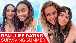 SURVIVING SUMMER RealLife Dating Real Age  Surfing  Are Sky Katz  Savannah La Rain Dating IRL