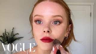 Abigail Cowens Effortless Red Lip  Guide to Red Haired Beauty  Beauty Secrets  Vogue