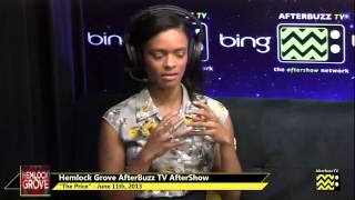Hemlock Grove After Show w Kandyse McClure  Mark Verheiden Season Episode 11  AfterBuzz TV