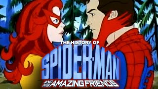 SpiderMan Firestar  Iceman The Story of SpiderMan And His Amazing Friends Cartoon