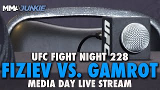 UFC Fight Night 228 Fiziev vs Gamrot Media Day Live Stream