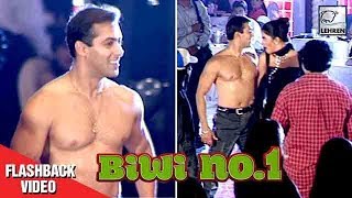 20 Years Of Biwi No 1 When Salman Khan Was Seen Roaming Shirtless On the Sets  LehrenTV
