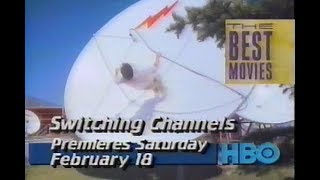 Switching Channels 1988 HBO promo