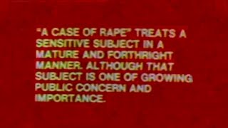 NBC Monday Night At The Movies  A Case Of Rape  WMAQ Channel 5 Commercial Break 1975