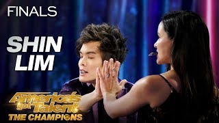 DONT BLINK Shin Lim Performs Epic Magic With Melissa Fumero  Americas Got Talent The Champions