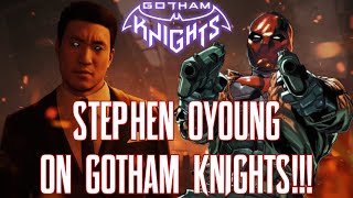 Stephen Oyoung Discusses Gotham Knights Red Hood Info Mister Negative Impact  More