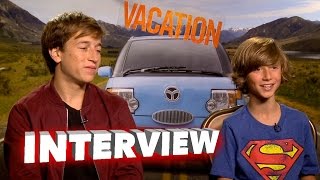 Vacation Skyler Gisondo  Steele Stebbins Exclusive Interview  ScreenSlam
