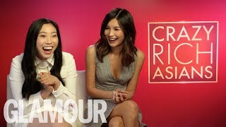 Gemma Chan  Awkwafina On The Walk of Shame Crazy Rich Asians 2  Funny Cast Impressions