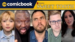Sweet Tooth interview Christian Convery Nonso Anozie Beth Schwartz Jeff Lemire