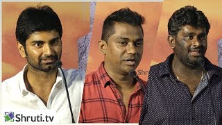 Atharvaa  Sam CS  Sam Anton  100 Tamil Movie Press Meet