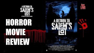 A RETURN TO SALEMS LOT  1987 Tara Reid  Vampire Horror Movie Review