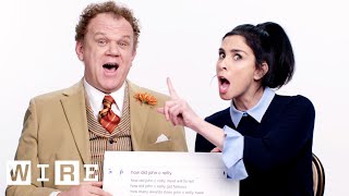Sarah Silverman  John C Reilly Answer the Webs Most Searched Questions  WIRED