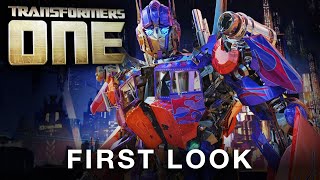 Transformers ONE 2024 Animated Movie  FIRST LOOK