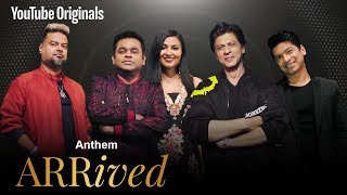 ARRived  Anthem  A R Rahman Shah Rukh Khan Clinton Cerejo Shaan Vidya Vox