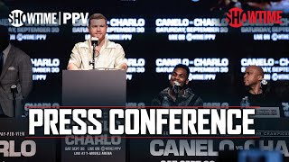 Canelo Alvarez vs Jermell Charlo Press Conference  SHOWTIME PPV