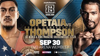 Jai Opetaia vs Jordan Thompson Press Conference