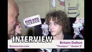 My Interview with Britain Dalton About THUMPER and AVATAR Sequels
