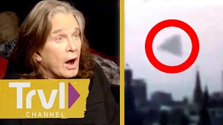 Ozzy Sees Real UFO and Cant Believe His Eyes  The Osbournes Want to Believe  Travel Channel