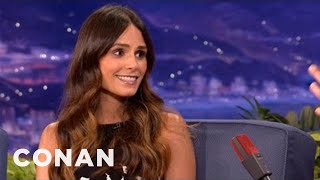 Jordana Brewster Has No Problem Getting Undressed To Act  CONAN on TBS