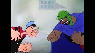 PUBLIC DOMAIN CARTOONS Popeye The Sailor Meets Ali Babas Forty Thieves 1937  Popeye HD 1080p