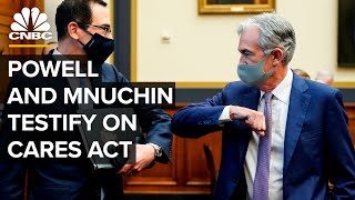 Jerome Powell and Steven Mnuchin testify on CARES Act before Congress  1212020