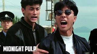 Young Donnie Yen puts so much swag in his action  In the Line of Duty 4 Witness 1989